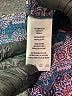 Kut from the Kloth 100% Polyester Blue Long Sleeve Blouse Size M - photo 8