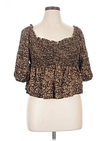 Arizona Jean Company Short Sleeve Blouse (view 1)