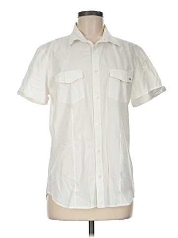 Calvin Klein Short Sleeve Button-Down Shirt (view 1)