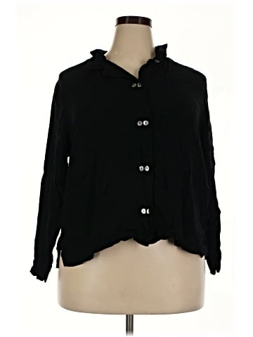 Coldwater Creek 3/4 Sleeve Button-Down Shirt (view 1)