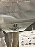 H&M Ivory White Khakis Size 16 - photo 3