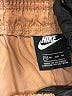 Nike 100% Polyester Solid Tan Orange Athletic Shorts Size XS - photo 3