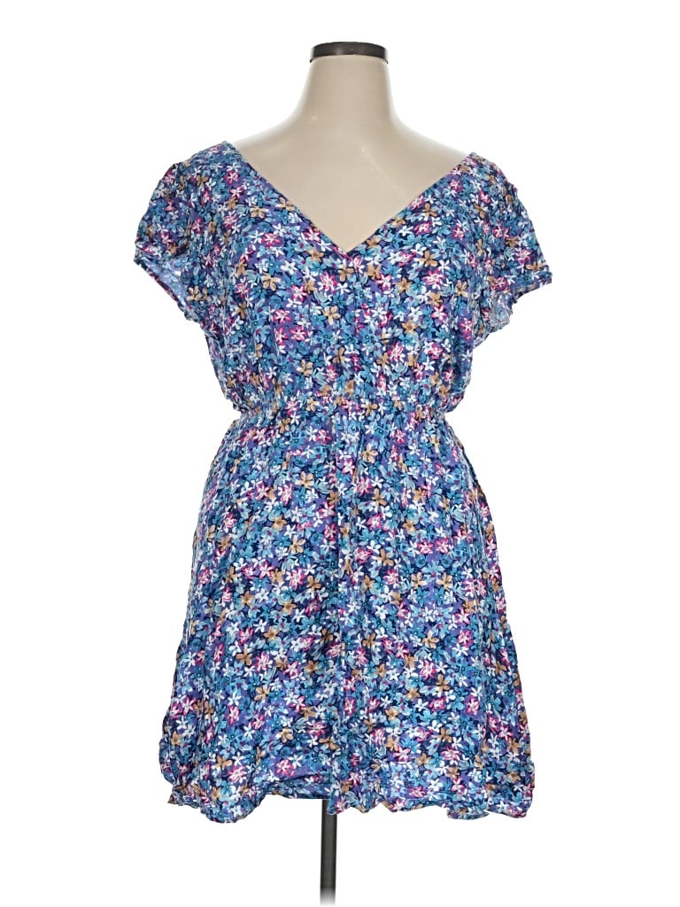 Pre-owned Cupshe Casual Dress In Blue