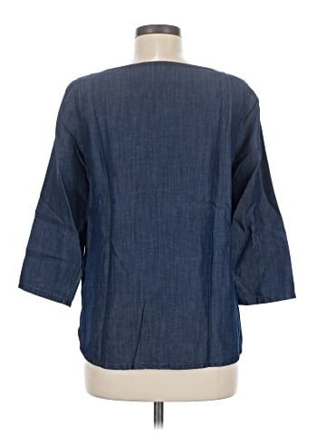 J.Crew 3/4 Sleeve Blouse (view 2)