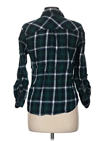 Faded Glory Long Sleeve Button-Down Shirt (view 2)