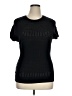 Ann Taylor LOFT 100% Cotton Black Pullover Sweater Size XL - photo 1