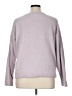 Uniqlo Solid Purple Pullover Sweater Size XL - photo 2