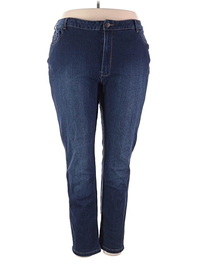 Pre-owned Avenue Jeggings In Blue
