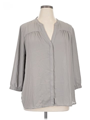 Not Your Daughter's Jeans 3/4 Sleeve Blouse (view 1)