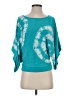 INC International Concepts Teal Pullover Sweater Size S - photo 1