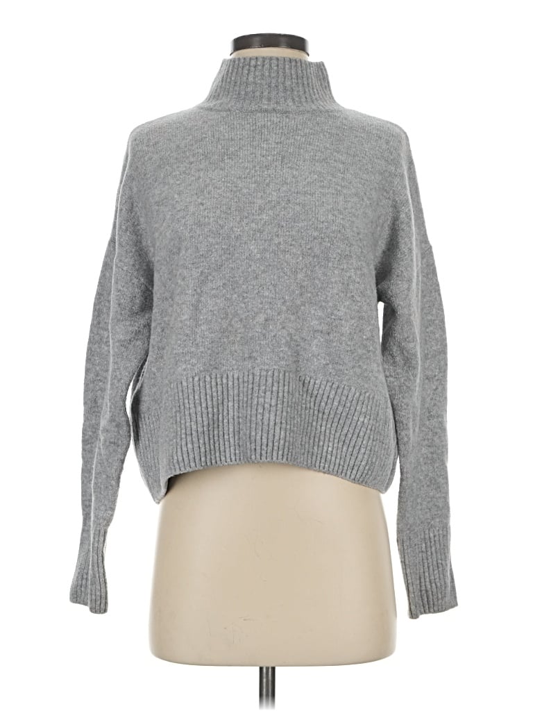 Pre-owned & Other Stories Turtleneck Sweater In Gray