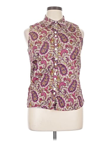 Charter Club Sleeveless Button-Down Shirt (view 1)
