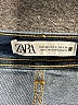 Zara 100% Cotton Solid Blue Jeans Size 8 - photo 7