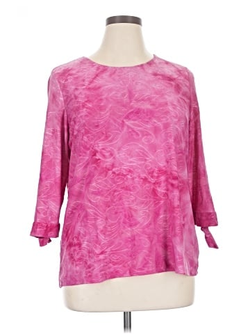 Croft & Barrow 3/4 Sleeve Blouse (view 1)