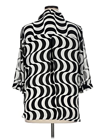 Rose + Olive 3/4 Sleeve Blouse (view 2)
