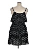 Elle 100% Polyester Polka Dots Black Casual Dress Size XL - photo 2