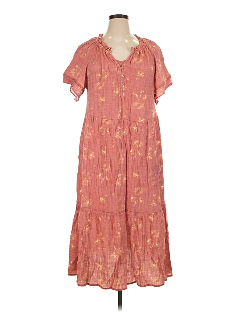 Pre-owned Wonderly Casual Dress In Pink