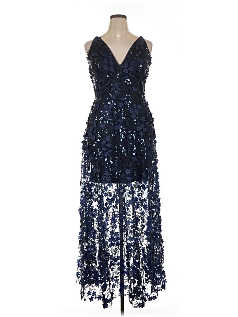 Pre-owned Xscape Cocktail Dress In Blue