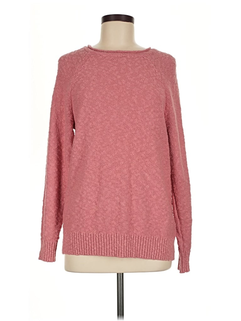 Pre-owned L.l.bean Pullover Sweater In Pink