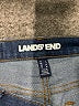 Lands' End Solid Blue Jeans Size 4 - photo 7