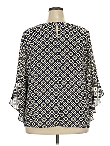 Kasper 3/4 Sleeve Blouse (view 2)