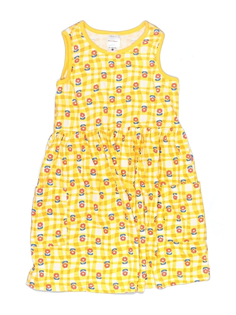 Pre-owned Hanna Andersson Kids' Dress In Yellow