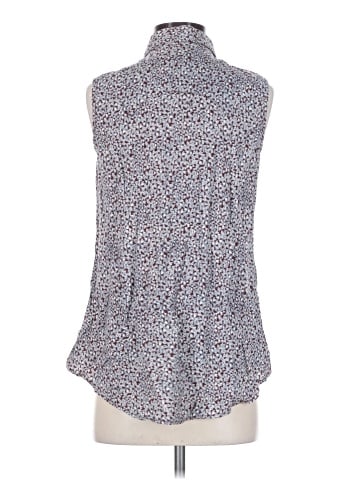 Shyanne Sleeveless Button-Down Shirt (view 2)