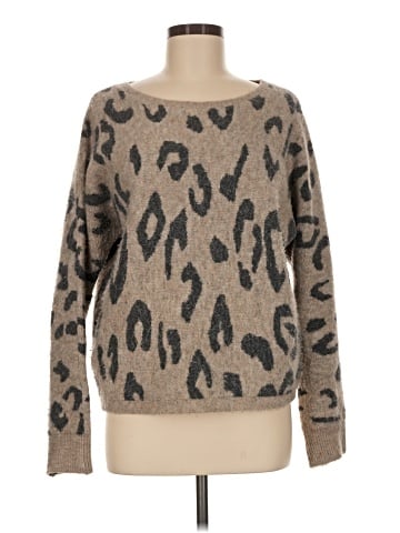 Hem & Thread Pullover Sweater (view 1)