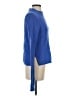 Lafayette 148 New York Blue Wool Pullover Sweater Size S - photo 4