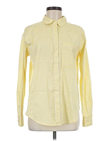 Evereve Long Sleeve Button-Down Shirt (view 1)