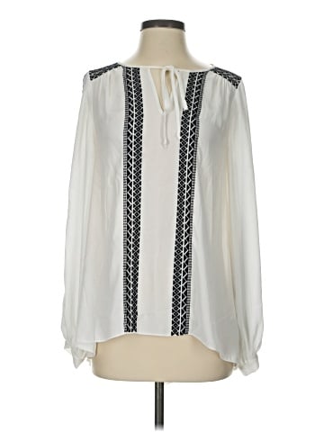 White House Black Market Long Sleeve Blouse (view 1)