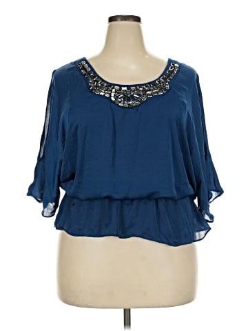 Elementz Short Sleeve Blouse (view 1)