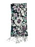 Unbranded Floral Teal Scarf One size - photo 2