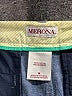 Merona 100% Cotton Chevron-herringbone Blue Shorts Size 14 - photo 3