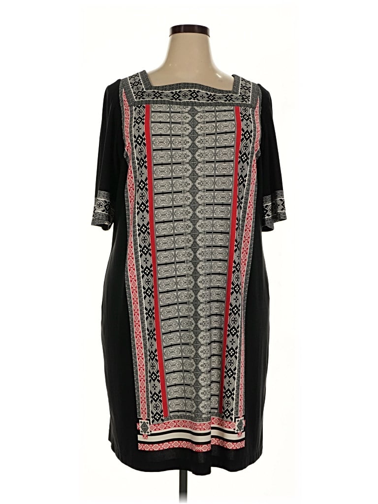 Pre-owned Studio One Casual Dress In Black