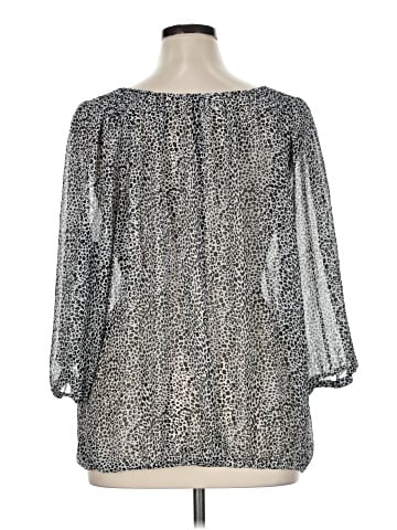 Boutique + 3/4 Sleeve Blouse (view 2)