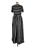 Unbranded Stripes Black Casual Dress Size XL - photo 2