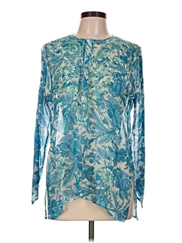 Calypso St. Barth Long Sleeve Blouse (view 1)