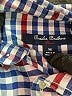 Brooks Brothers Checkered-gingham Blue Long Sleeve Button-Down Shirt Size M (kids) - photo 3