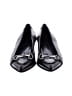Stuart Weitzman 100% Leather Solid Black Heels Size 8 - photo 2