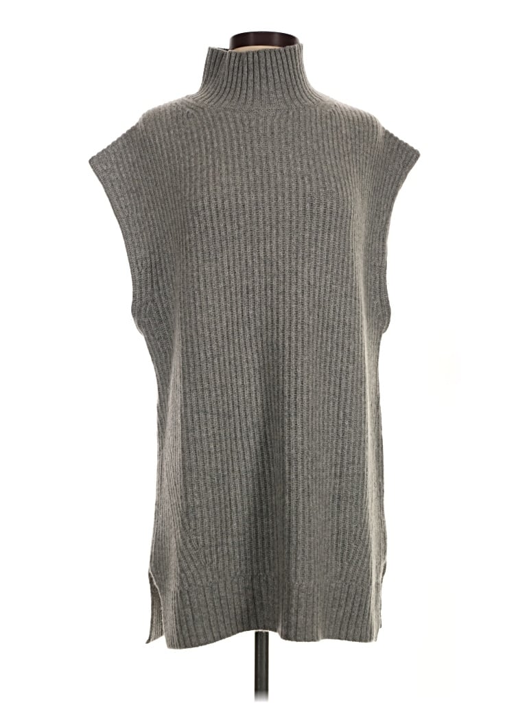 Pre-owned Jcrew Sweater Vest In Gray