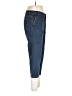 Liz Claiborne Chevron-herringbone Blue Jeans Size 10 - photo 4