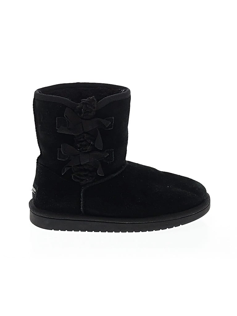 Pre-owned Koolaburra By Ugg Ankle Boots In Black