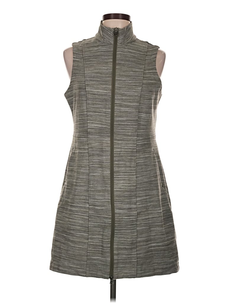 Pre-owned Title Nine Casual Dress In Gray