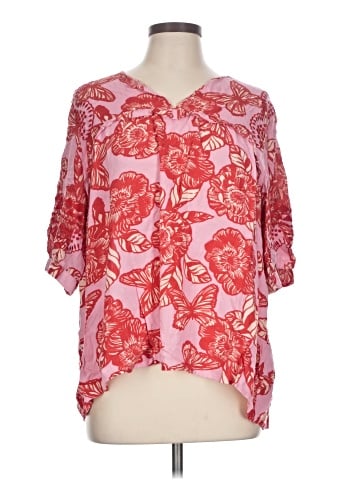 Vineet Bahl Short Sleeve Blouse (view 1)