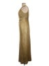 Xscape 100% Polyester Metallic Gold Cocktail Dress Size 10 (petite) - photo 5