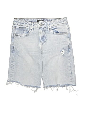 Express Denim Shorts (view 1)