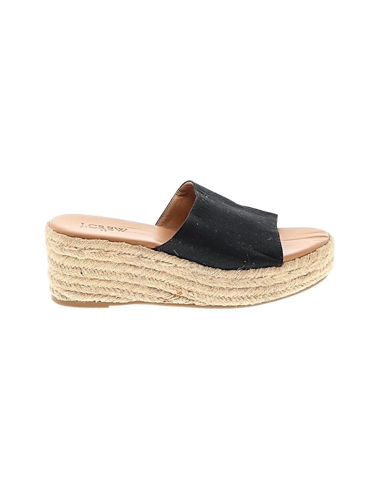 Pre-owned Jcrew Wedges In Black