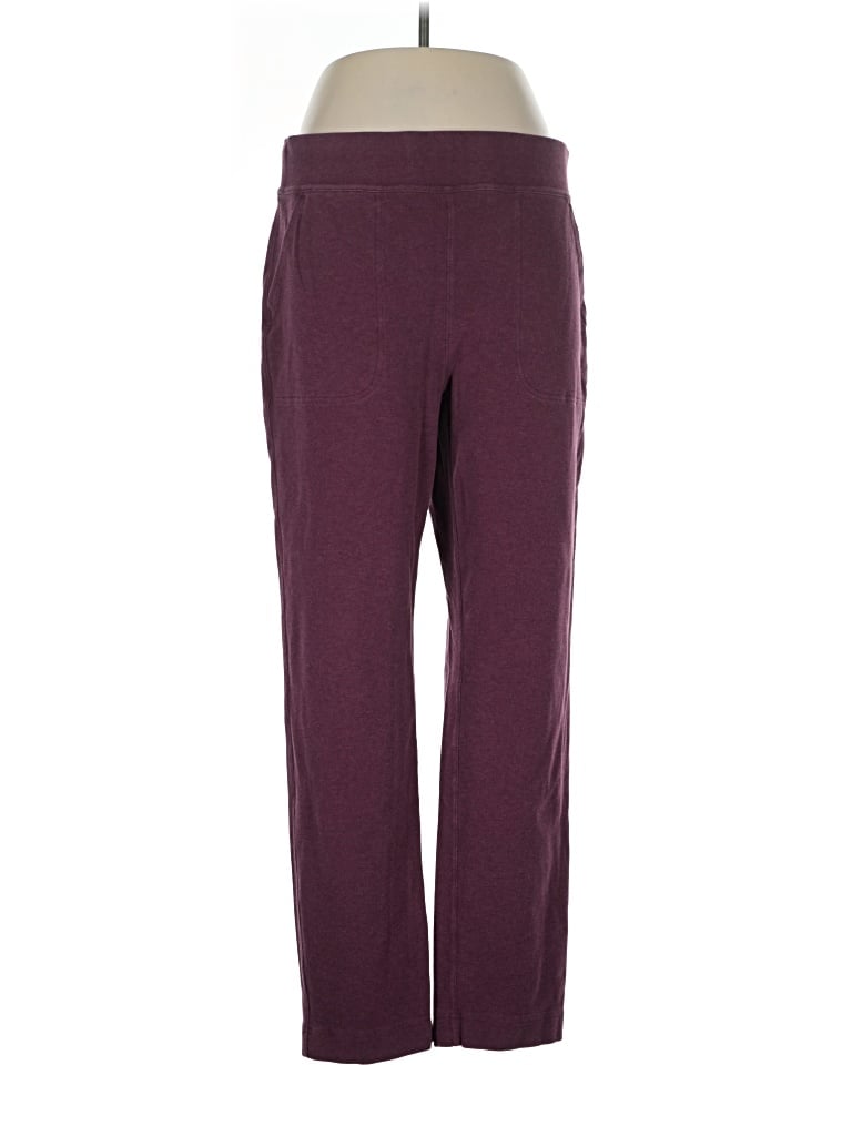 Pre-owned Duluth Trading Co. Casual Pants In Burgundy
