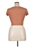 rue21 Brown Short Sleeve Top Size XL - photo 2